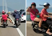 Tendang penunggang 2 ditahan