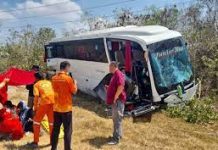 36 pelancong Malaysia cedera bas terbabas di Thailand