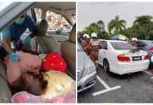 Mayat wanita dalam kereta berkunci