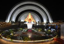 கருணாநிதியின் காணொலி காட்சி அரங்கத்தை மூட வேண்டும்- தேர்தல் கமிஷனில் அ.தி.மு.க. புகார்