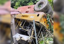 Jentera penggelek jatuh gaung – Lelaki maut