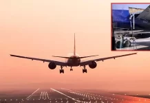 நடுவானில் விமானத்தில் இருந்து கீழே விழுந்த அவசரகால கதவு; பயணிகள் அதிர்ச்சி, அலறல்