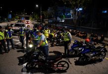 ஈப்போ சட்ட அமலாக்க கூட்டு நடவடிக்கையினரின் சோதனையில் கைது செய்யப்பட்ட 178 பேரில் 30 பேர் மாணவர்கள்