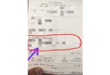 பிஸ்ஸேரியா ரசீதில் மதத்தை கேலி செய்யும் வகையில் இழிவான செய்தி: நான்கு வெளிநாட்டவர்கள் கைது