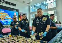 Dadah bernilai RM33.6 juta dirampas