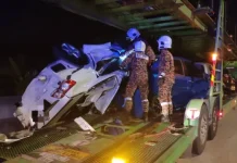 டிரெய்லர் – கார் மோதல்: ஓட்டுநர் பலி