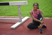 சிங்கப்பூரின் சாந்தி பெரேராவுக்கு மிகச் சிறந்த விளையாட்டு வீராங்கனை விருது