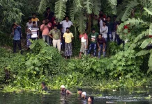 வங்கதேச எம்பி கொலை : கால்வாயில் இருந்து மனித எலும்பு மீட்பு