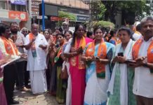 கர்நாடகாவில் அதிர்ச்சி; கண்டனப் போராட்டத்தில் பங்கேற்ற பாஜக தலைவர் மரணம்!