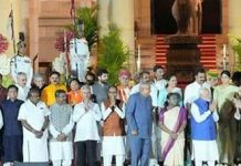 இந்திய வரலாற்றில் முஸ்லிம்கள் இடம்பெறாத முதல் அமைச்சரவை