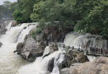 காவிரியில் நீர்வரத்து அதிகரிப்பு இன்று முதல் பரிசல் இயக்க தடை