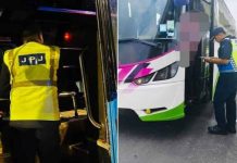 Tiga bulan bawa bas tanpa lesen