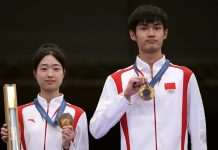 பாரிஸ் ஒலிம்பிக் 2024 : முதல் தங்கப் பதக்கத்தை வென்றது சீனா