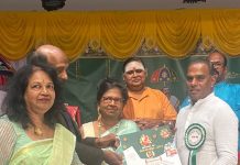 லண்டன் கம்பன் விழாவில் டத்தோஶ்ரீ எம்.சரவணனுக்கு “செந்தமிழ் செல்வர்” விருது