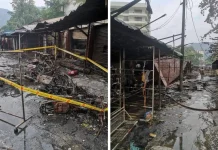 Kebakaran di Batu Ferringhi – Lebih 30 gerai penjaja musnah