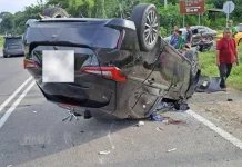 வயதான மாது உள்ளிட்ட இருவர் சாலை விபத்தில் பலி