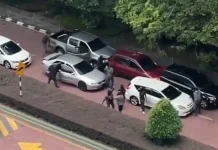 Lelaki Afrika ditembak mati