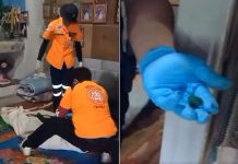 மனைவியின் வாயில் வெடிகுண்டை வைத்துக் கொன்றதாக ஆடவர் கைது