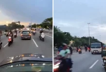 ஆபத்தான முறையில் மோட்டார் சைக்கிளோட்டிய ஆடவர் கைது