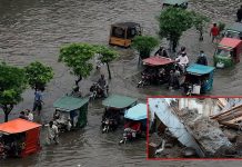 பாகிஸ்தானில் கனமழை எதிரொலி; 3 குழந்தைகள் உள்பட 6 பேர் பலி