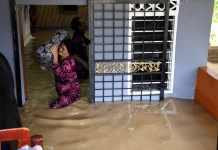 செபெராங் பிறையில் வெள்ளம்; பாதிக்கப்பட்டோர் எண்ணிக்கை அதிகரிப்பு