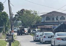 Lelaki disyaki penjenayah maut ditembak polis di Kundang, Rawang