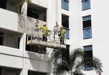 Pekerja asing maut jatuh bangunan