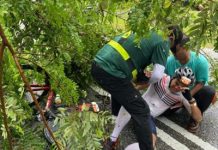 Ironman Malaysia சைக்கிள் பந்தயத்தின்போது விபத்து; மூவார் MP சையட் சாதிக் காயம்