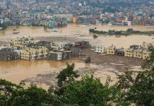 நேபாளத்தில் நிலச்சரிவு: பலி எண்ணிக்கை 217 ஆக உயர்வு