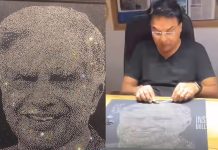 11,000 வைரக் கற்களில் ரத்தன் டாடா உருவம் செய்த நகை வியாபாரி