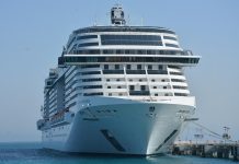 உல்லாசக் கப்பலில் இருந்து கடலில் விழுந்த பெண் மரணம்