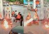 தில் இருந்தா தீ வை பாப்போம்.. உசுப்பேத்திய பெட்ரோல் பங்க் ஊழியர்.. சோலியை முடித்த போதை ஆசாமி
