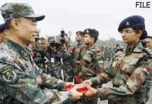 இந்திய – சீன எல்லையில் தீபாவளி கொண்டாட்டம்