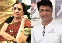 பூட்டிய வீட்டில் கழுத்து அறுக்கப்பட்ட நிலையில் முன்னாள் கிரிக்கெட் வீரரின் தாயின் சடலம் கண்டெடுப்பு