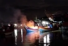 Bot meletup, nelayan parah