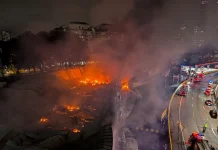 தீயில் 90 விழுக்காடு அழிந்த மர தளவாட கடைகள்: தீயை அணைக்க 3 மணி நேரம் போராடிய தீயணைப்பு வீரர்கள்