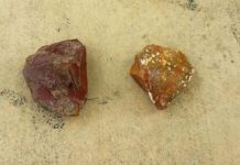 வெம்பக்கோட்டை அகழாய்வு: அணிகலன் தயாரிக்க உதவும் கற்கள் கண்டெடுப்பு