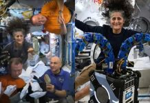 வான்கோழி கறி விருந்து.. விண்வெளியில் Thanks Giving கொண்டாடிய சுனிதா வில்லியம்ஸ்