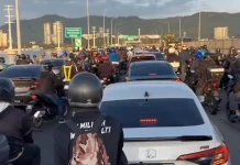 Ribuan kenderaan tersekat atas Jambatan Pulau Pinang