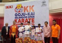 KK Karate-Do Goju-Kai kali ke-13 cipta sejarah baharu