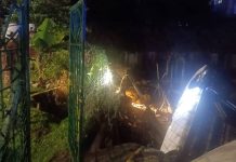 Runtuhan tanah di Pandan Indah – Kereta jatuh tebing!