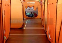 வெள்ளம்: 40 பேர் நிவாரண மையங்களில் தஞ்சம்