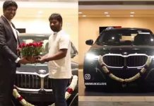 சீனாவிலும் மகாராஜாவின் வெற்றி : இயக்குனர் நித்திலனுக்கு 80 லட்சம் மதிப்பிலான கார் பரிசளித்த தயாரிப்பாளர்