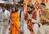 நாக சைதன்யா-சோபிதா துலிபாலா தம்பதி…ஸ்ரீசைலம் கோவிலில் சாமி தரிசனம்