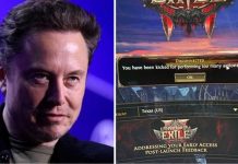 சீட்டிங் செய்தாக கூறி வீடியோகேமில் இருந்து வெளியேற்றப்பட்ட எலான் மஸ்க்