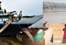 ஆற்றில் படகு கவிழ்ந்து விபத்து – 25 பேர் பலி