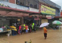 Amaran hujan berterusan tahap buruk