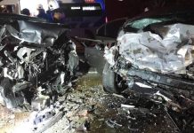 3 beranak maut kemalangan 2 kereta