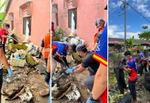 6 jam keluarkan 1 tan sampah dari rumah warga emas!