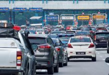 Tol percuma sempena Krismas pada Isnin, Selasa